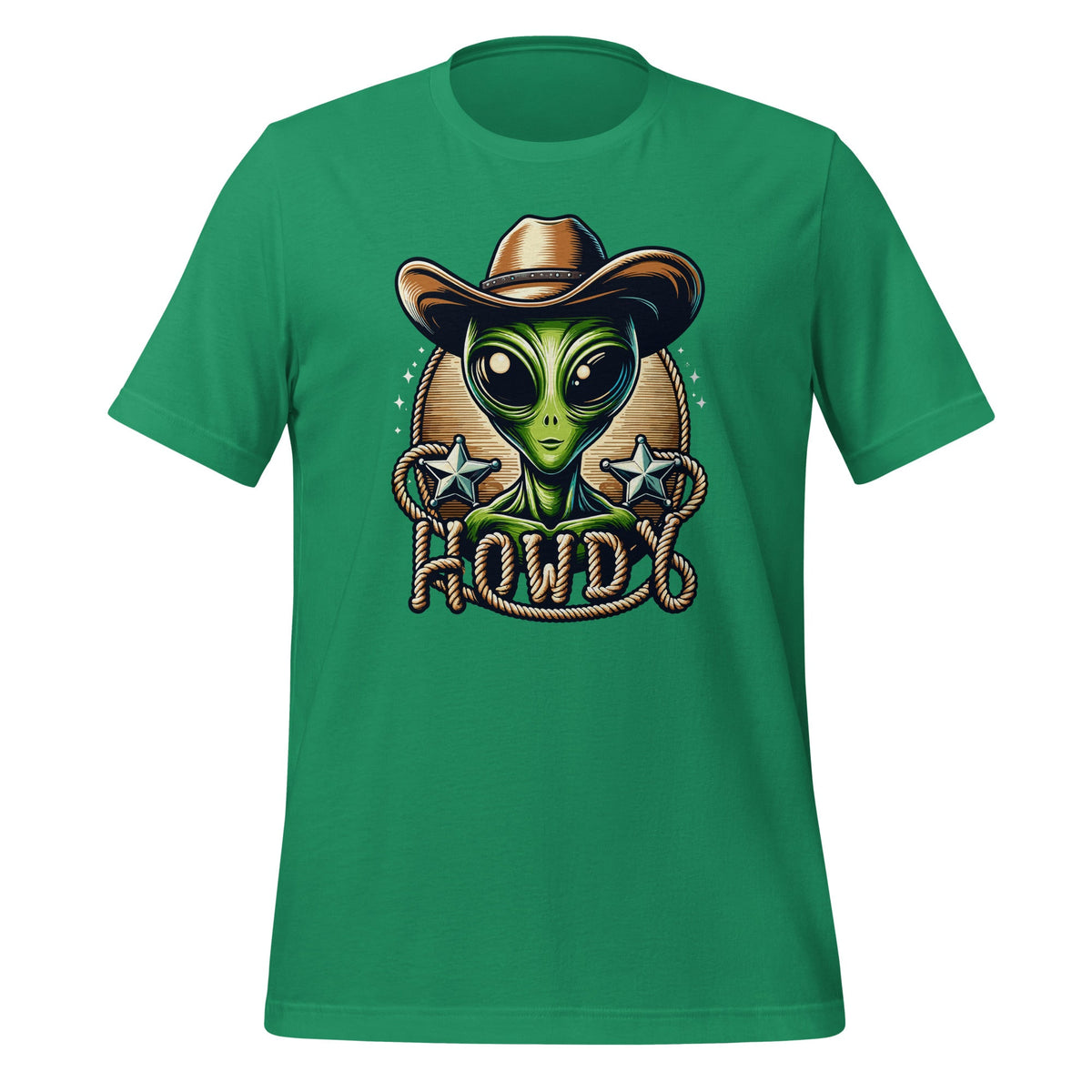 Funny Cowboy Alien Howdy Space UFO Western Rodeo Unisex product image 6