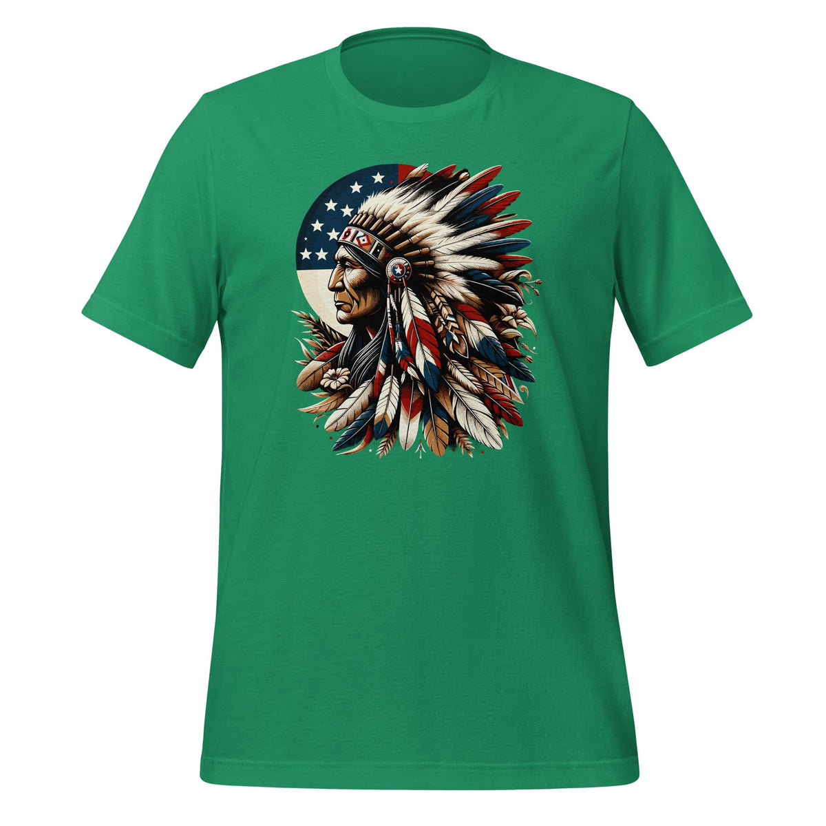 Native American Indian Chief USA Flag Indigenous Unisex product image 6