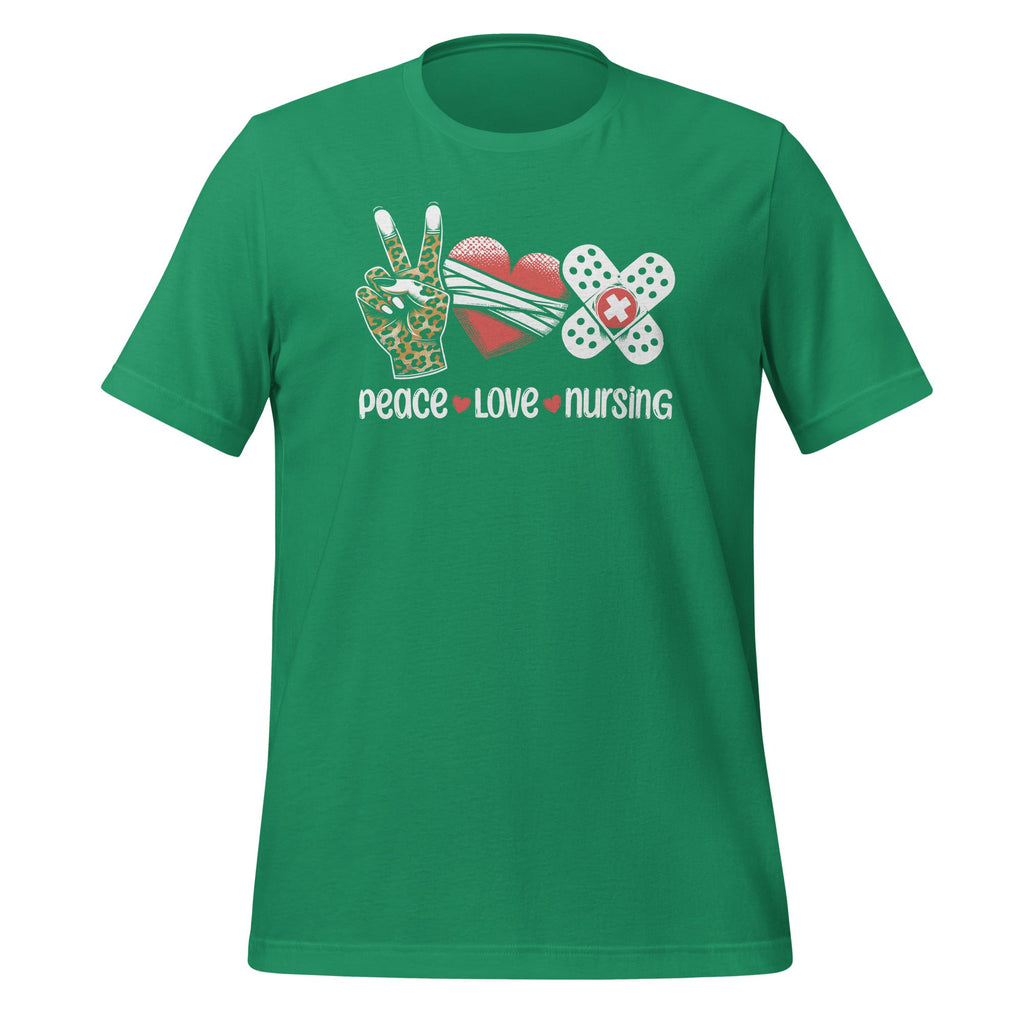 Peace Love Nursing Leopard Cute Nurse CNA Life Unisex product image 6