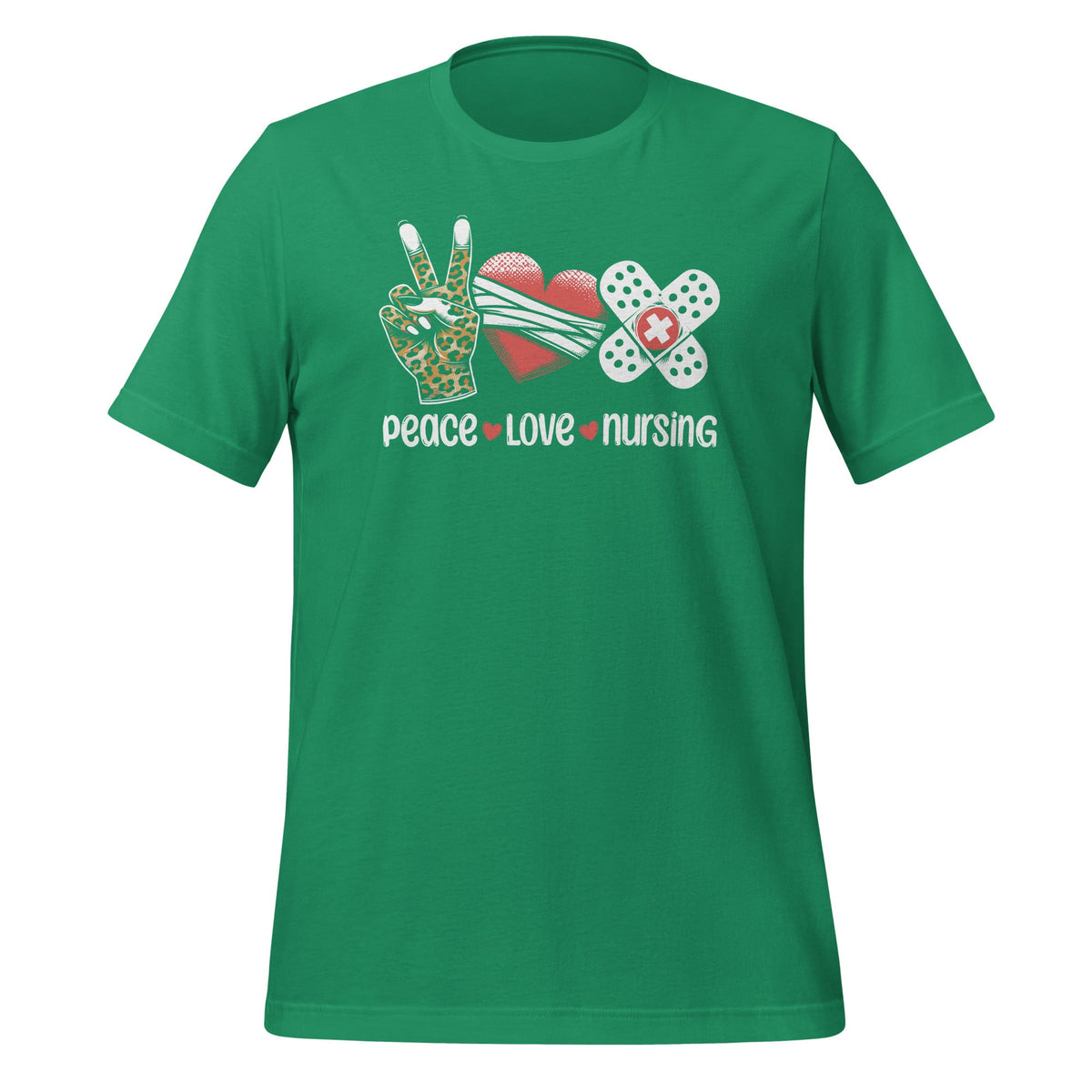 Peace Love Nursing Leopard Cute Nurse CNA Life Unisex product image 6