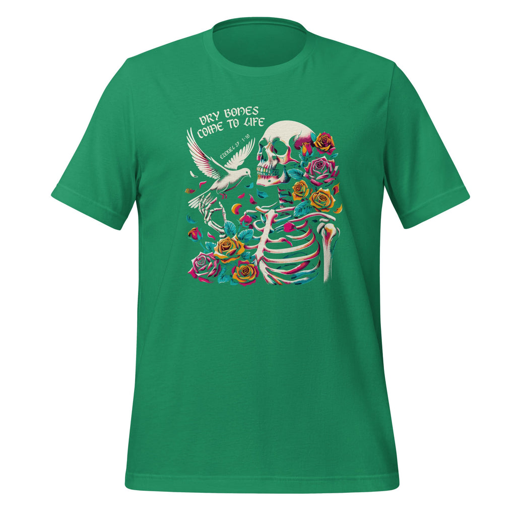Skeleton Dry Bones Come To Life Funny Unisex T-Shirt product image 6