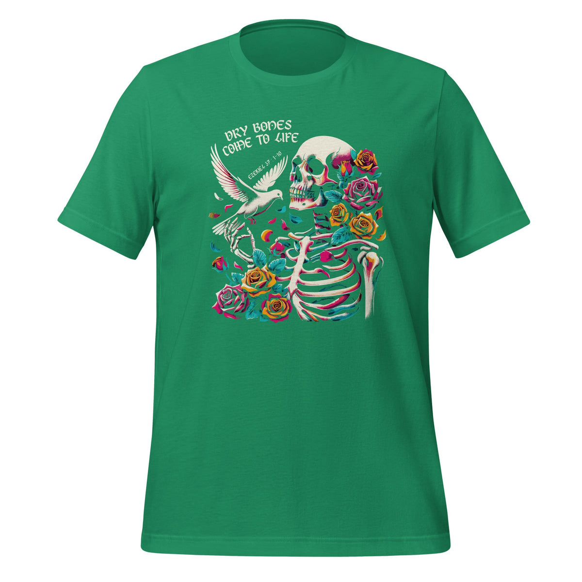 Skeleton Dry Bones Come To Life Funny Unisex T-Shirt product image 6
