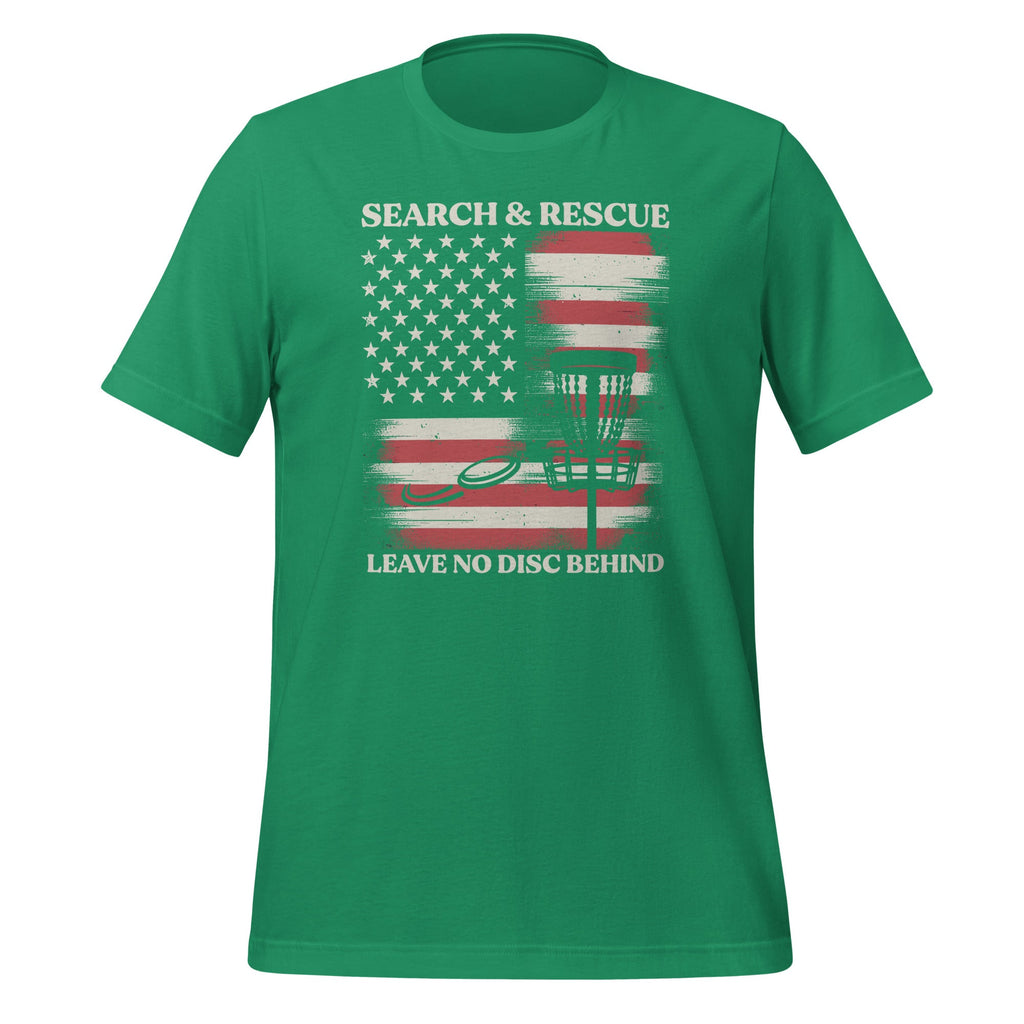 Disc Golf Search & Rescue Leave No Behind Unisex T-Shirt product image 6