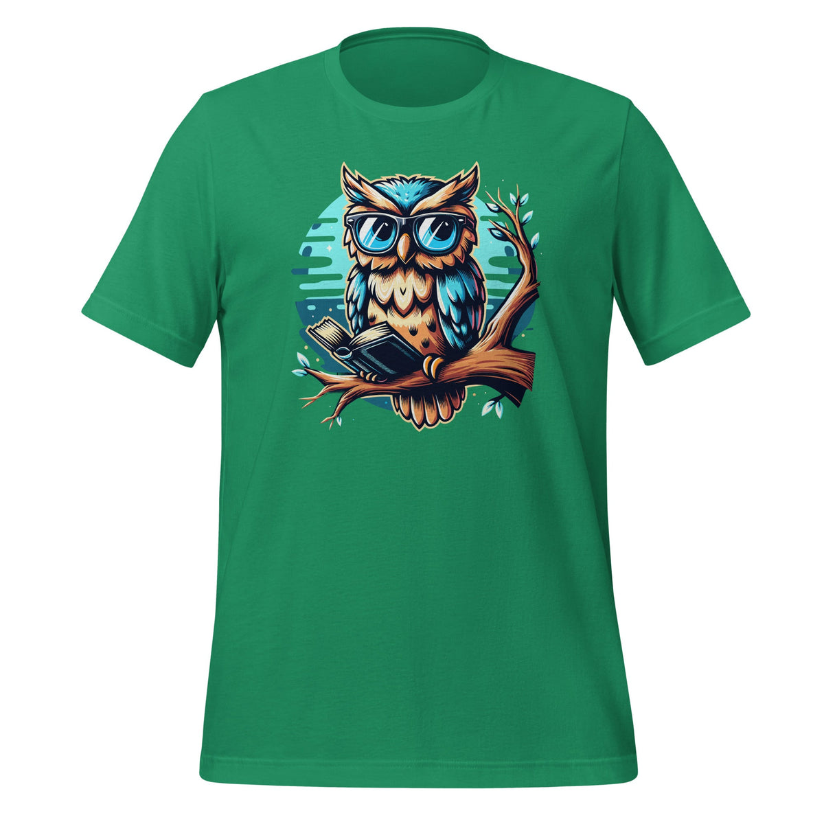 Kawaii Owl Reads Book Reading Bookworm Library Unisex product image 6
