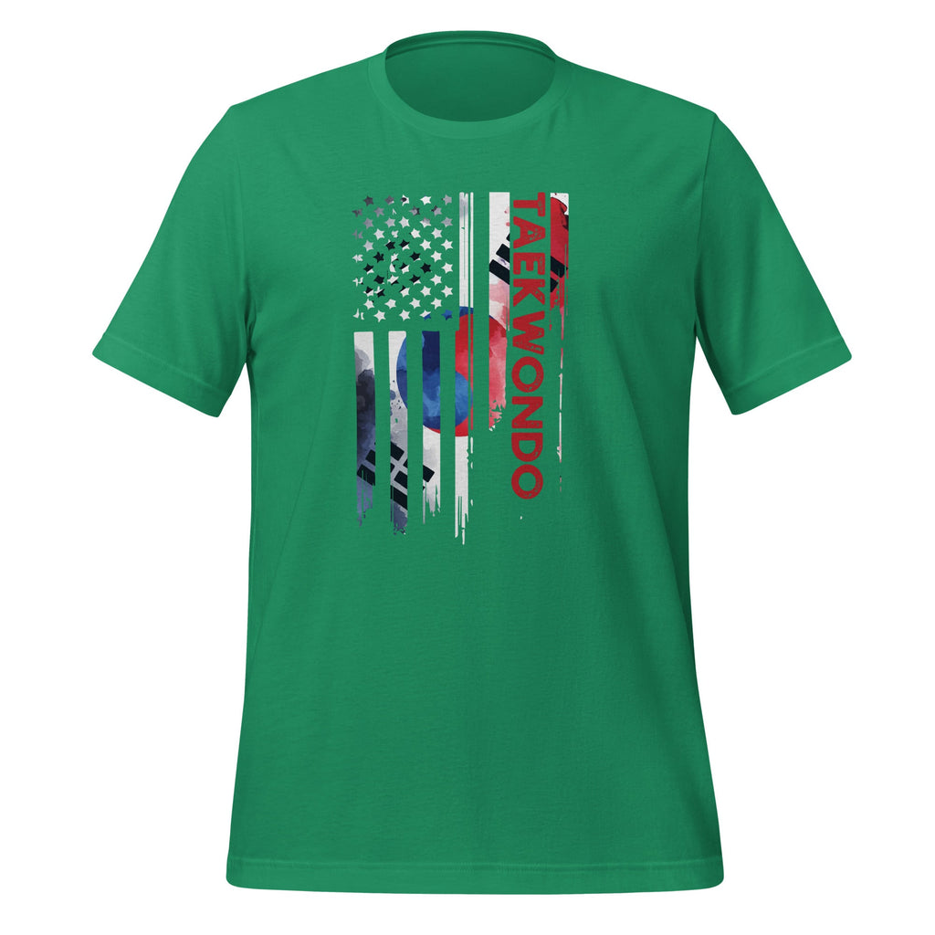 Taekwondo Karate Martial Arts Training Korean American Flag product image 6