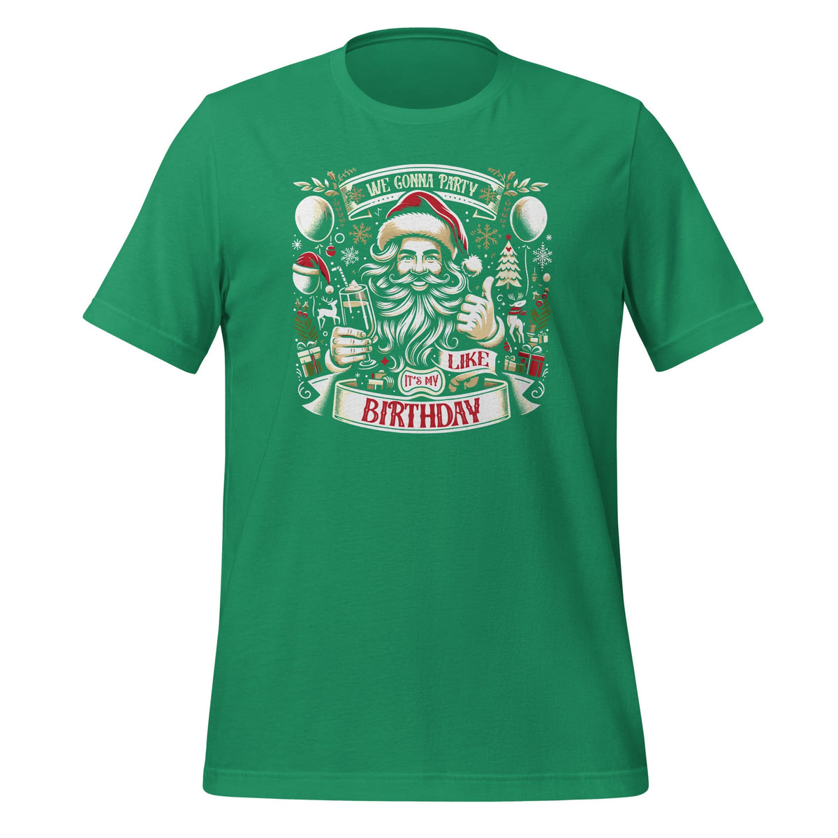We Gonna Party Like It's My Birthday Jesus Ugly Christmas product image 5