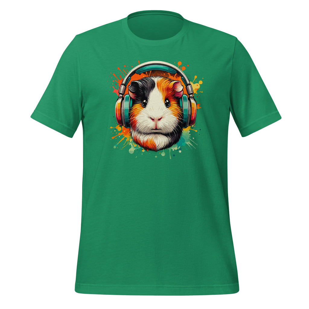 Watercolor Headphones Funny Guinea Pig Cute Animal Unisex product image 5