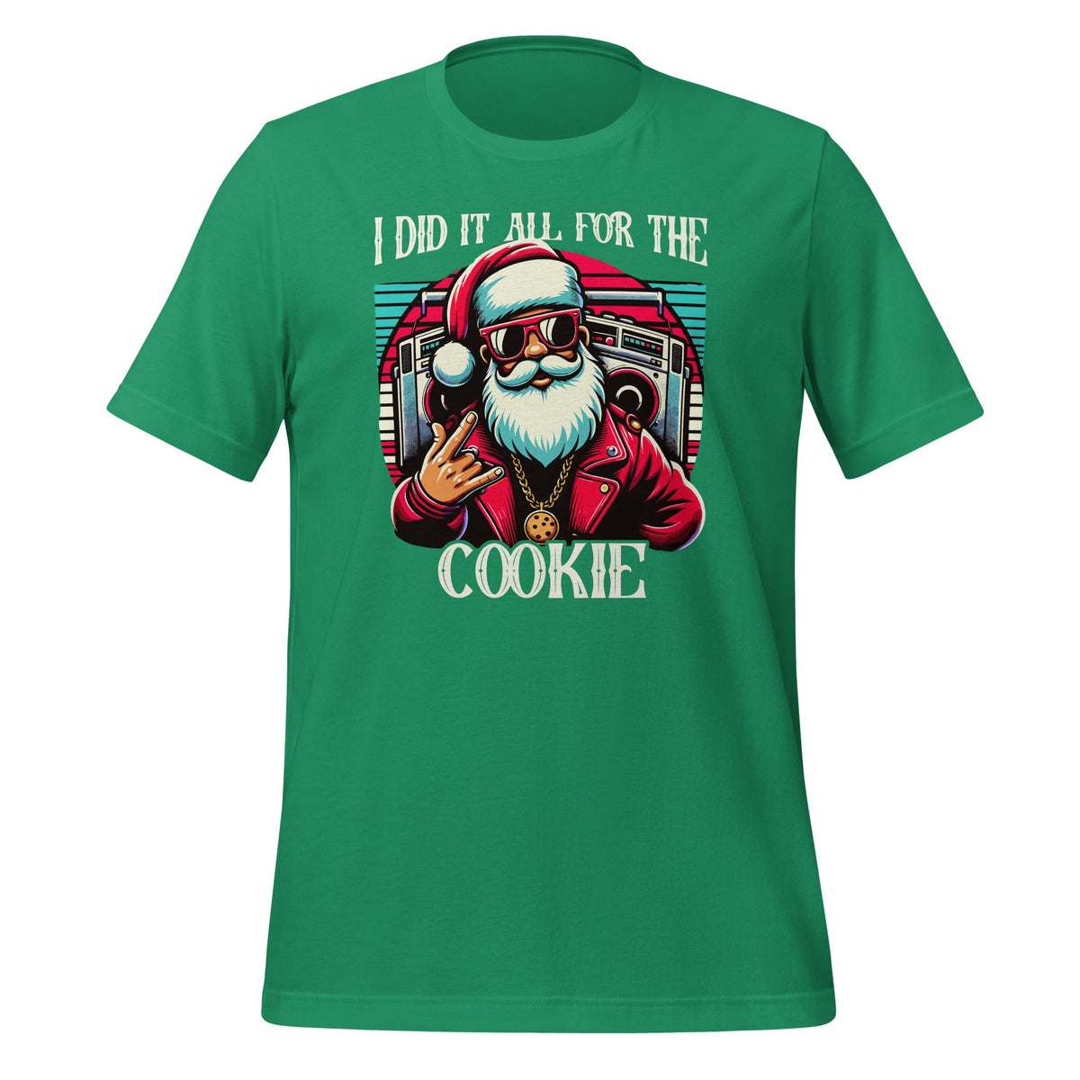 I Did It All For The Cookie Funny Santa Xmas Christmas product image 5