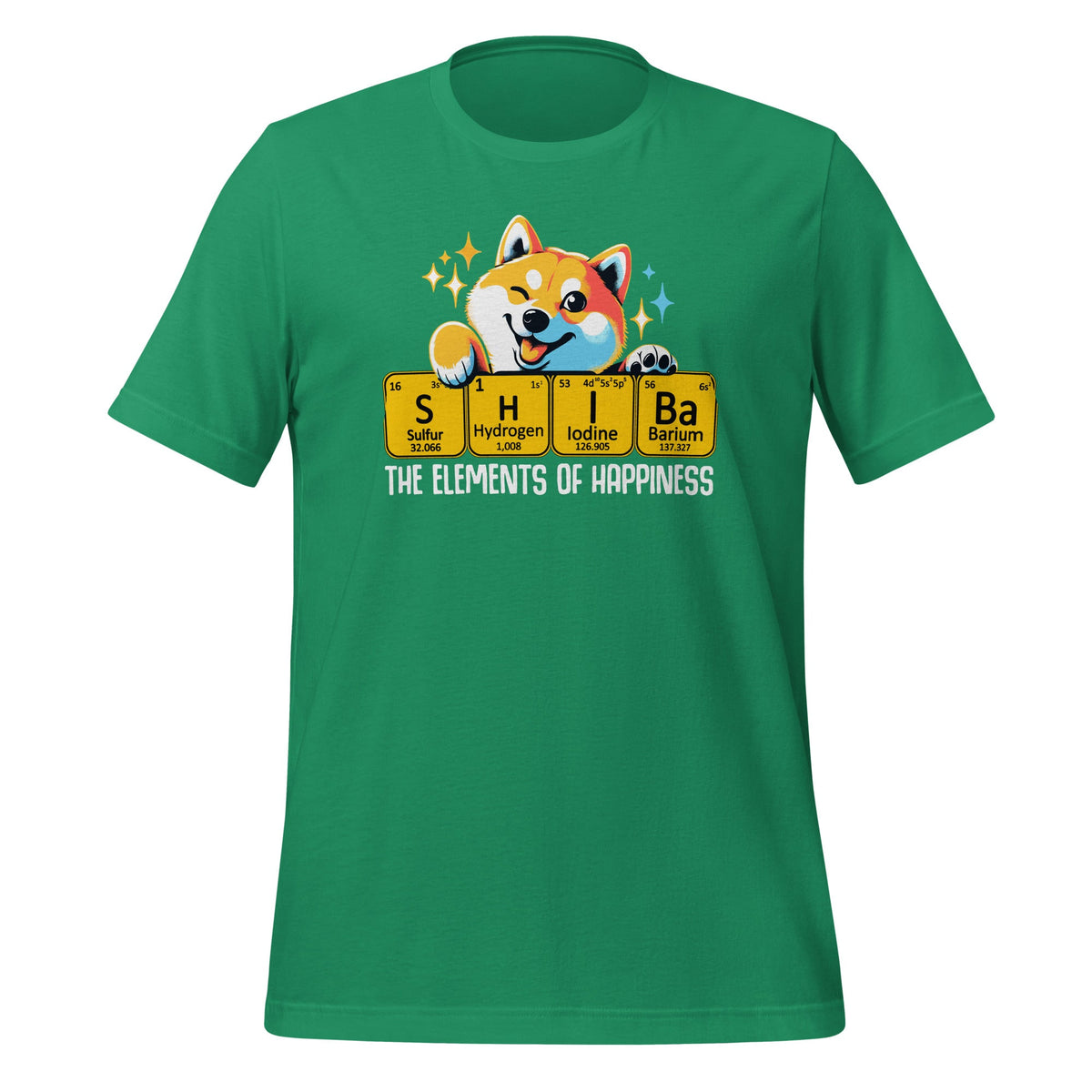 Shiba Elements of Happiness Inu Table of Unisex T-Shirt product image 5