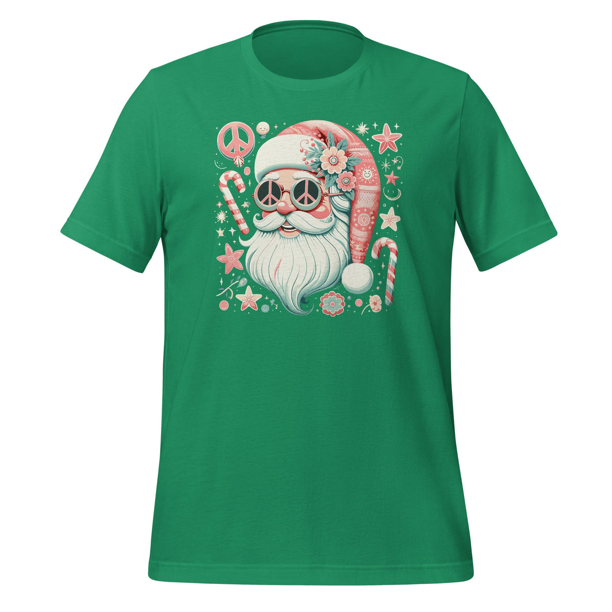 Retro Vintage 60s 70s Santa Christmas Hippie Xmas Smile product image 5