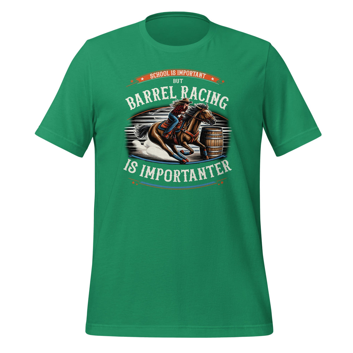 School Is Important But Barrel Racing Is Importanter Horse product image 5