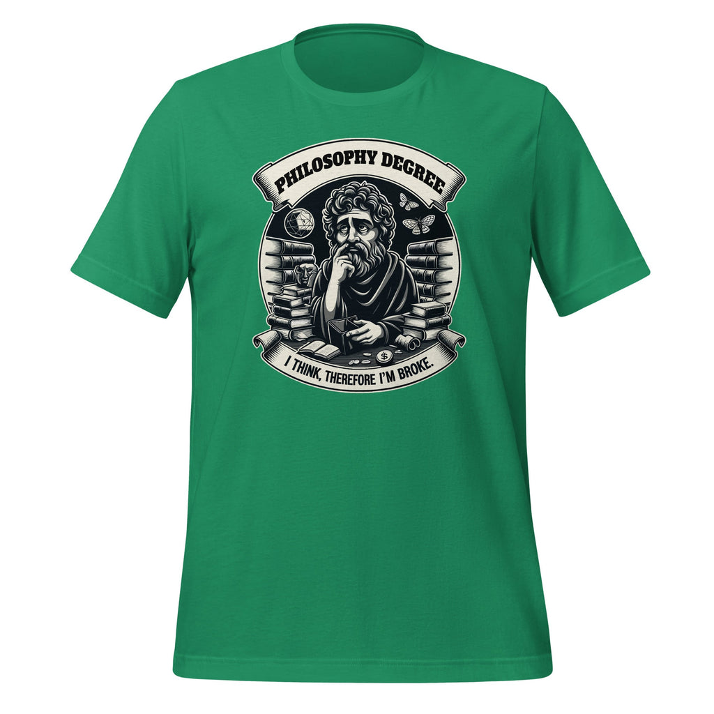 Philosophy Degree: I Think, Therefore I'm Broke Funny product image 5