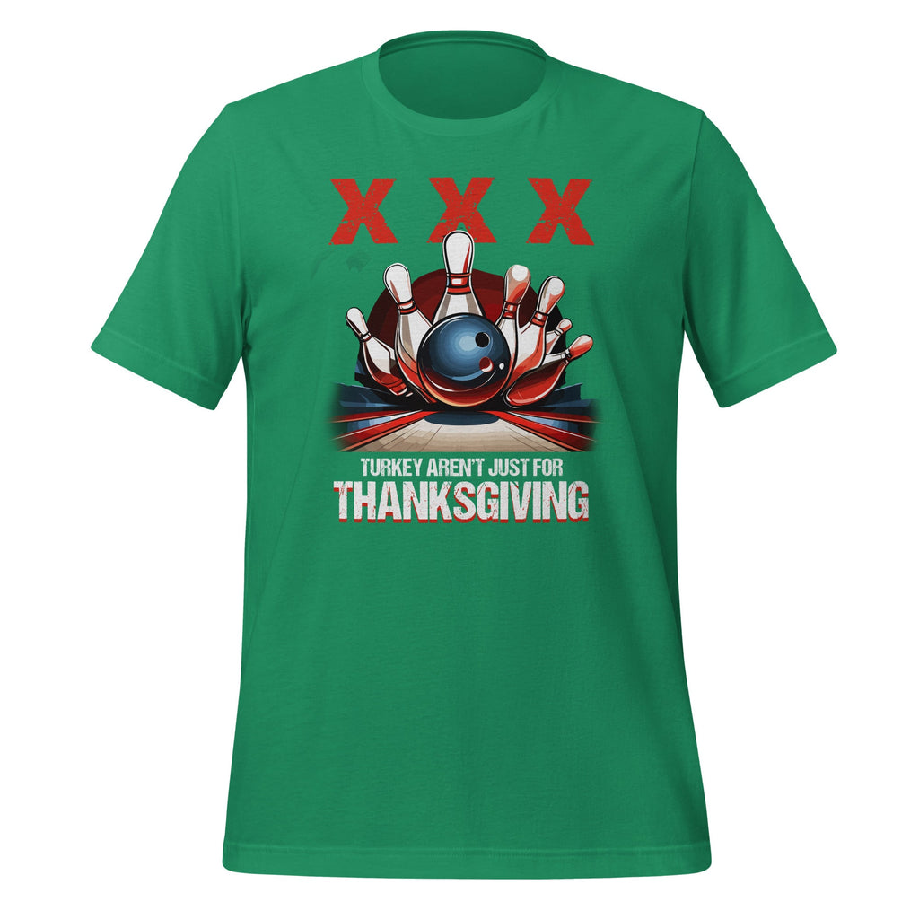 Turkeys Aren't Just for Thanksgiving Funny Bowling Sports product image 5