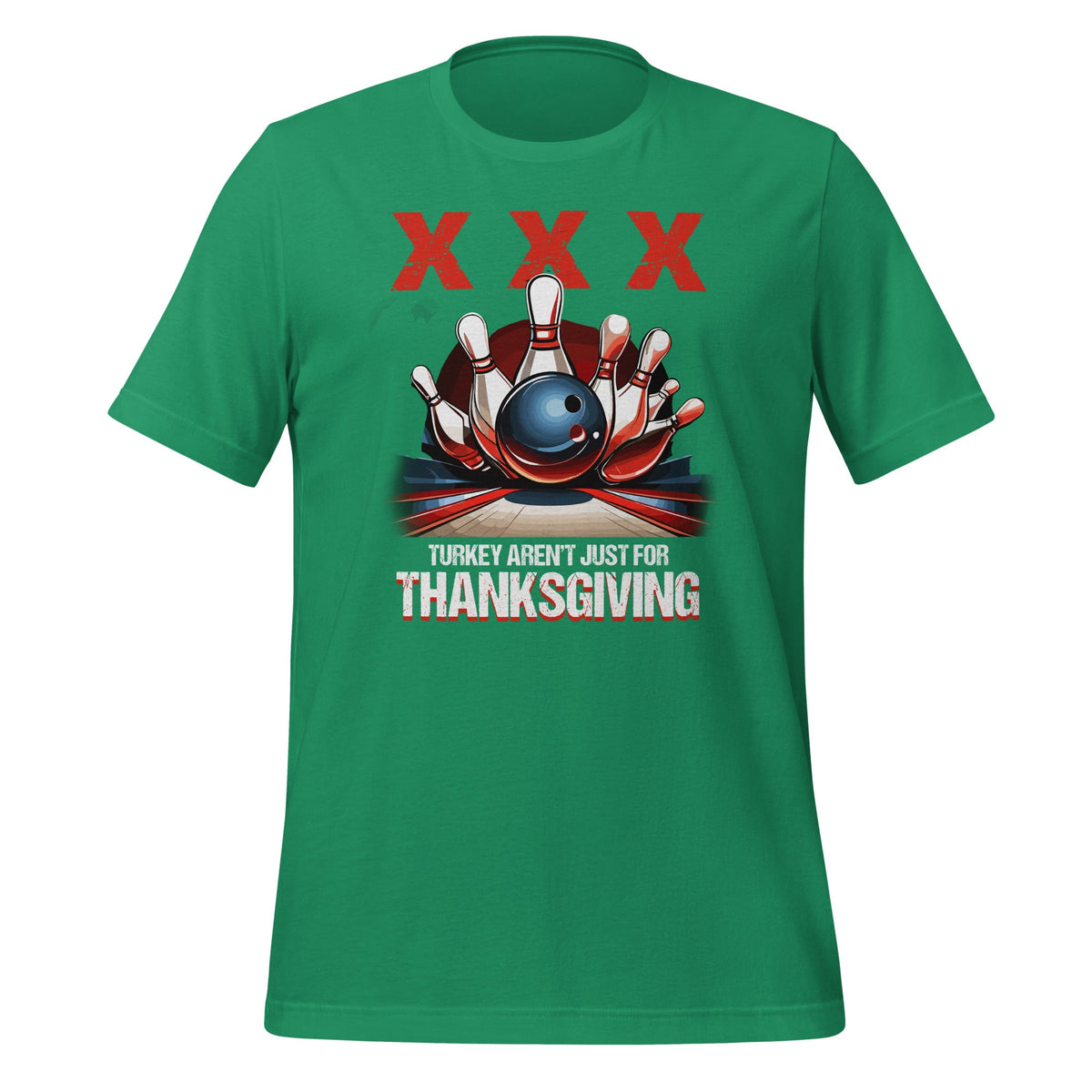 Turkeys Aren't Just for Thanksgiving Funny Bowling Sports product image 5