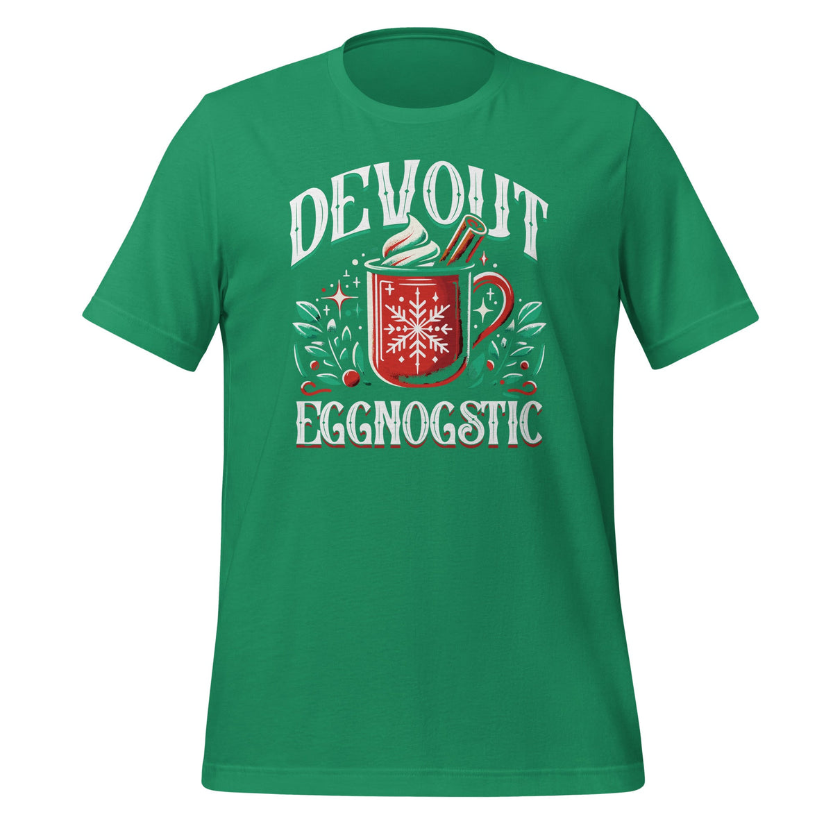 Devout Eggnogstic Egg Nog Day Funny Christmas Xmas Unisex product image 5