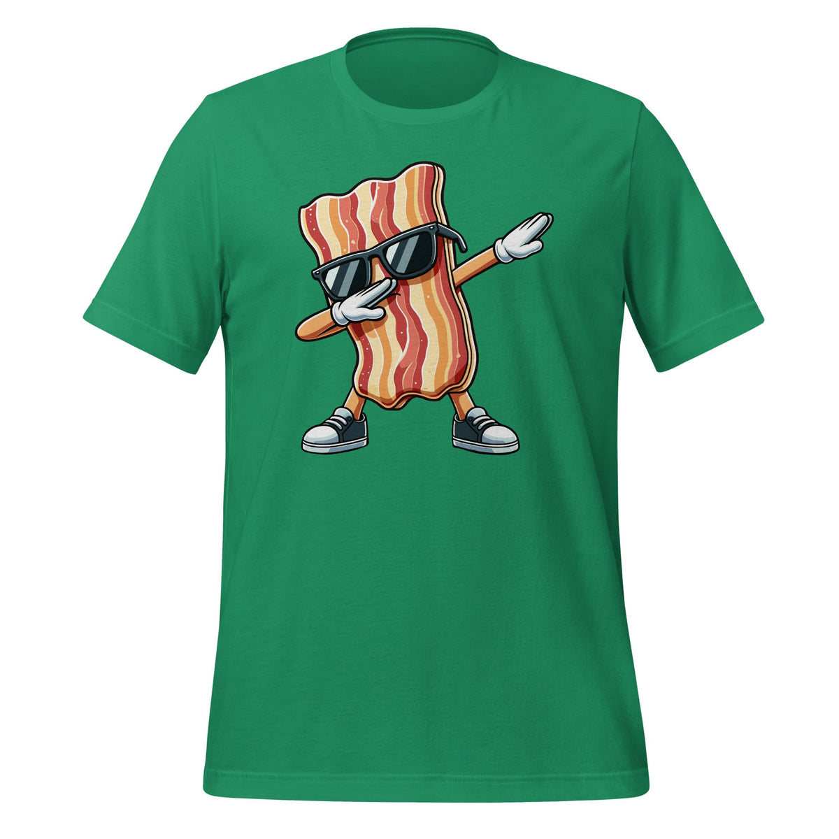 Dabbing Bacon Wearing Sunglasses Dab Dance Unisex T-Shirt product image 5