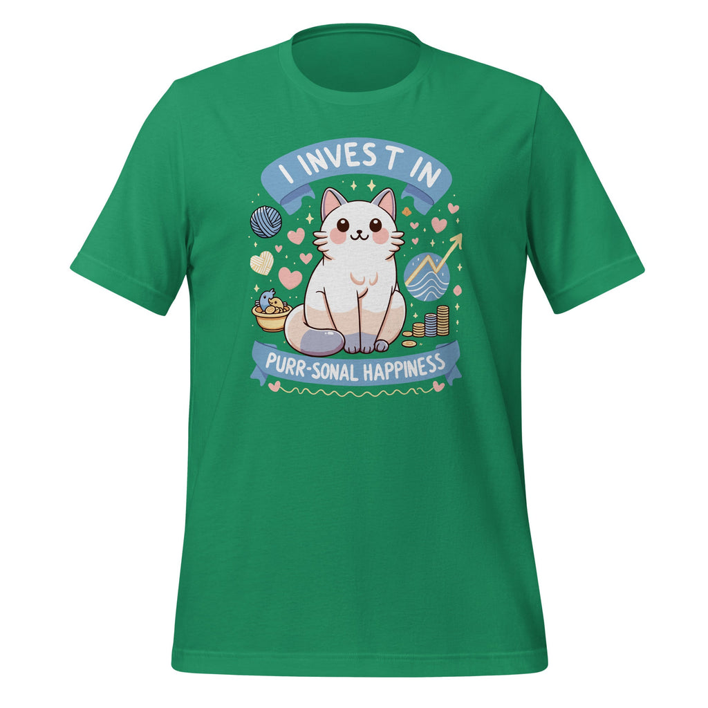 I Invest In Purr-sonal Happiness Cat Kitten Lovers Fans product image 5