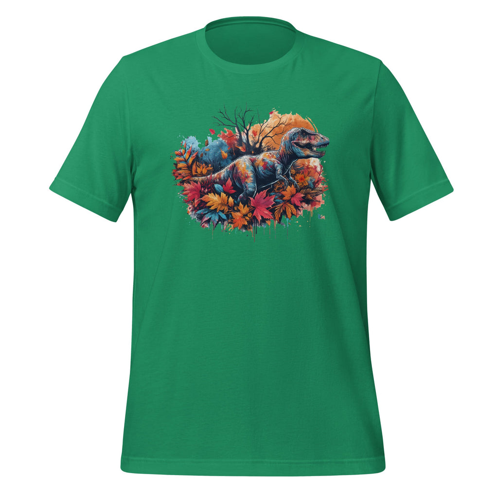 T-Rex Fall Leaves Thanksgiving Day Dinosaur Boys Girls product image 5