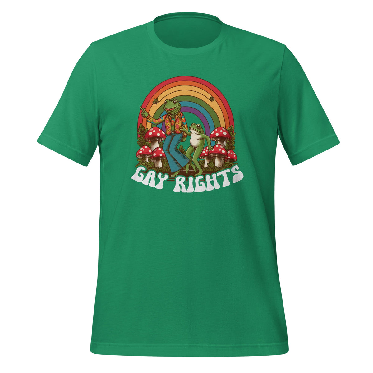 Rainbow Retro Say Gay Frog Toad Human Rights LGBT Equality product image 5