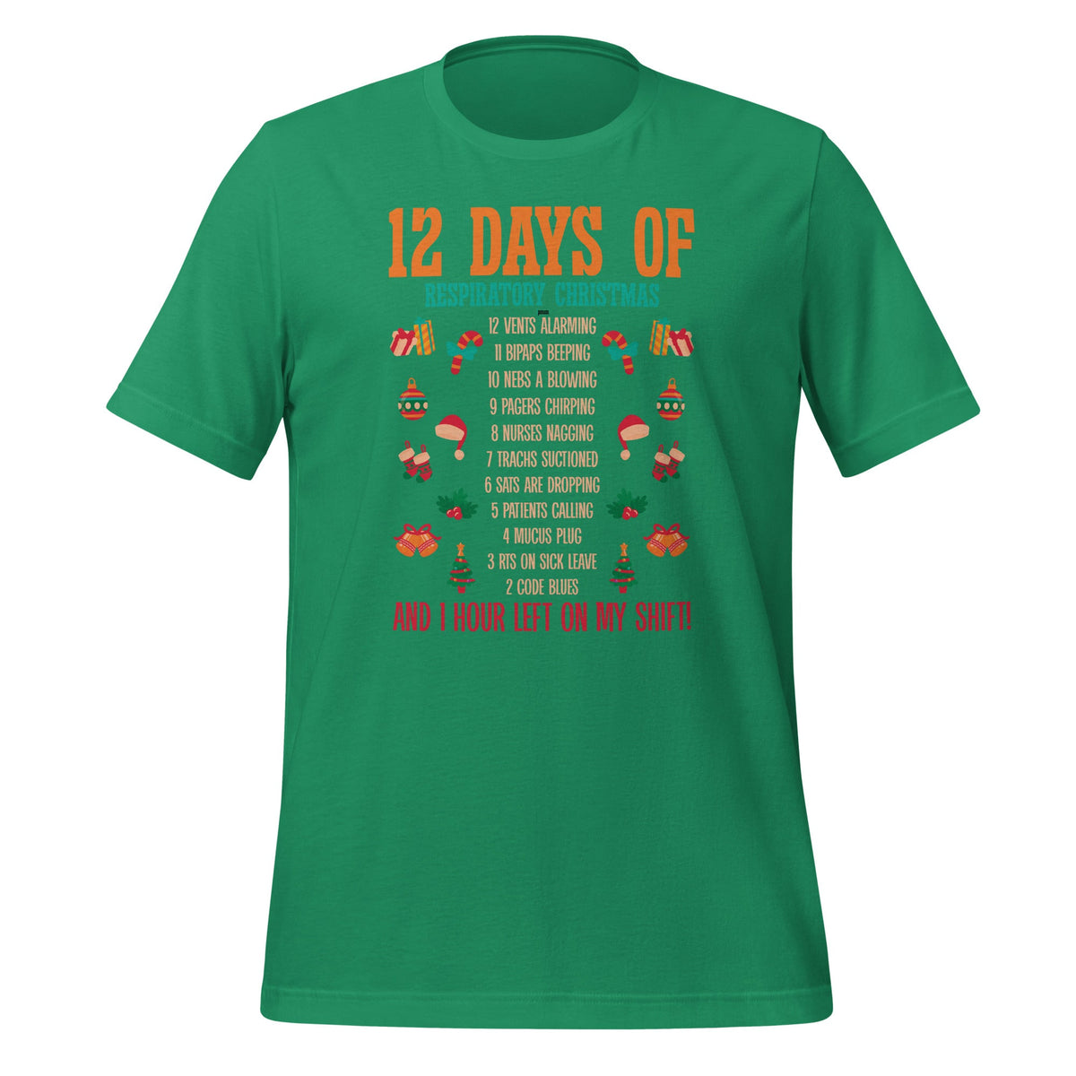 12 Days Of Respiratory Therapist Christmas RT Therapy Xmas product image 5