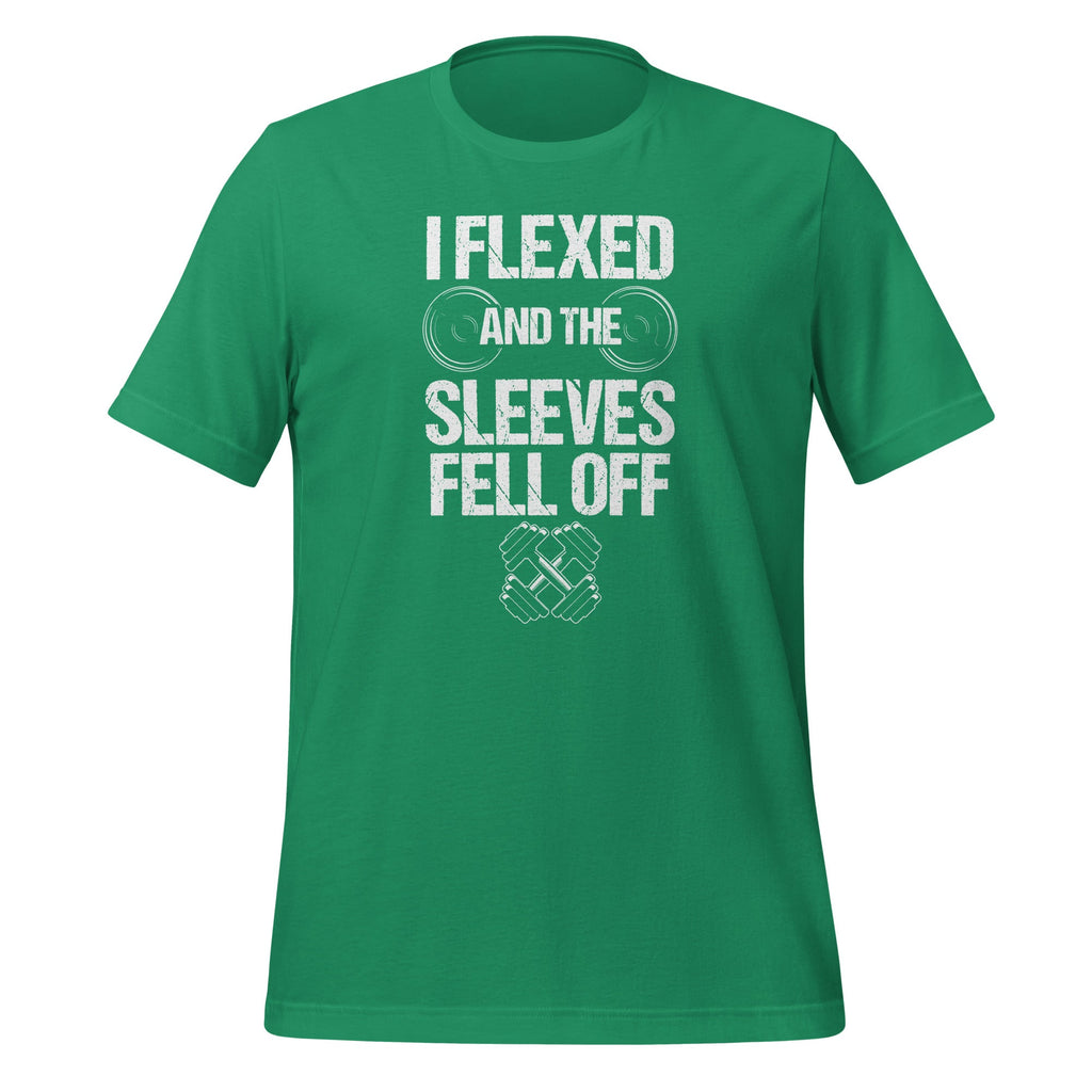 I Flexed And My Sleeves Fell Off Funny Workout Gym Unisex product image 5