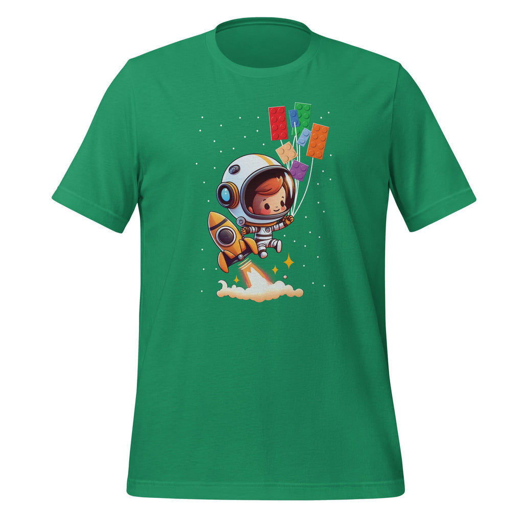Building Blocks Bricks Space Astronaut Funny Master Builder product image 5