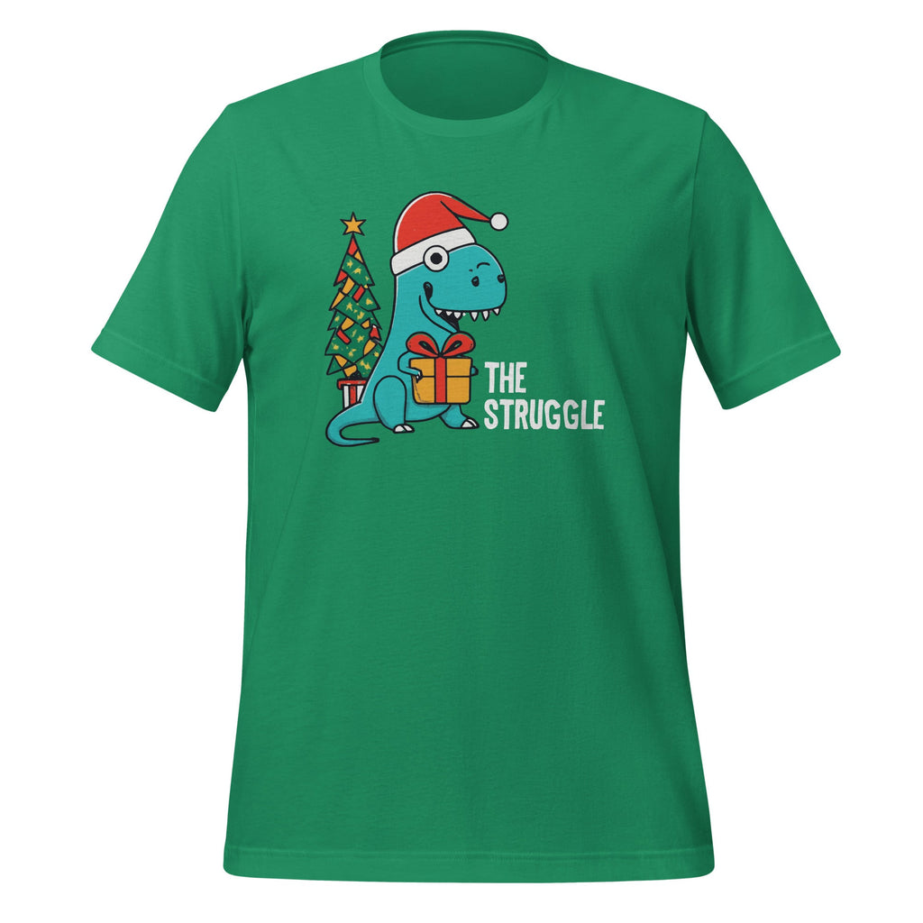 Dinosaur Christmas Tree Rex Struggle Xmas Pajamas Unisex product image 5