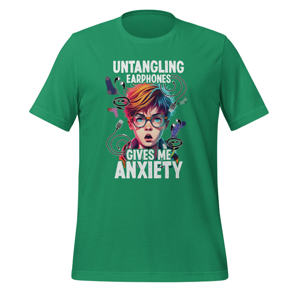 Untangling Earphones Gives Me Anxiety Funny Music Lover product image 5