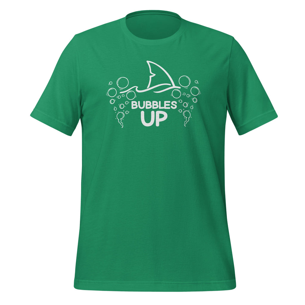 Shark Bubbles Up Funny Sea Animal Unisex T-Shirt product image 5