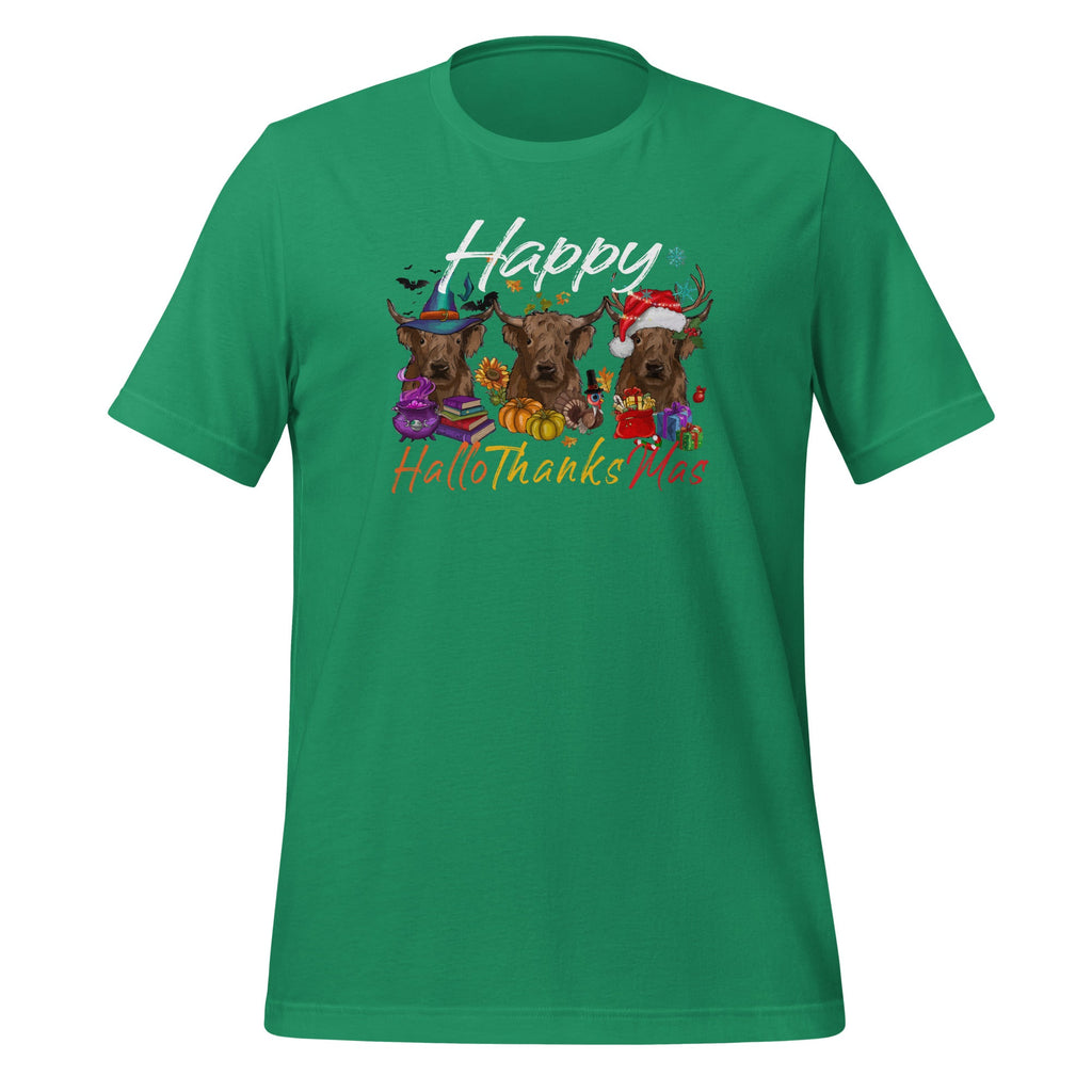Happy Hallothanksmas Highland Cow Halloween Christmas product image 5
