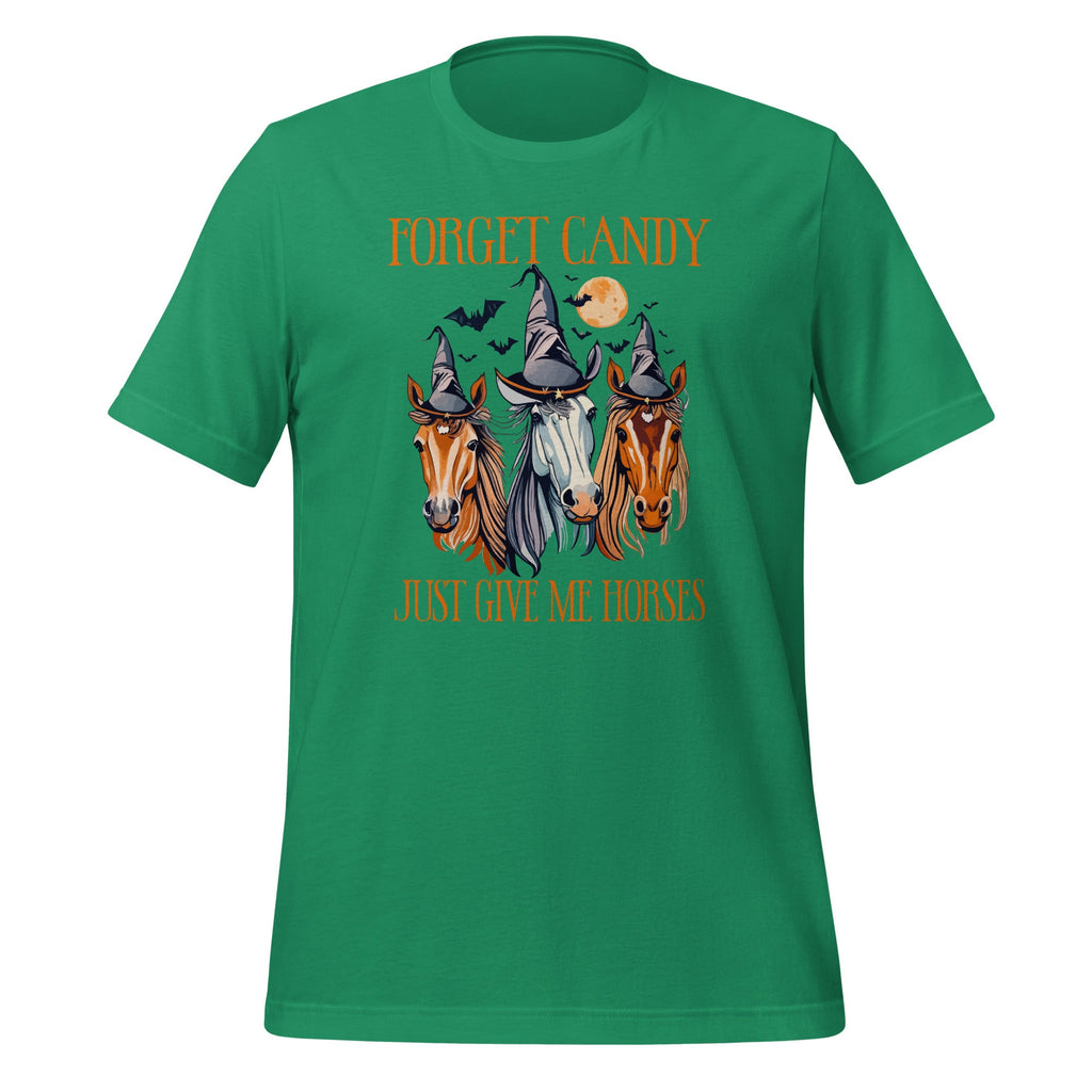 Forget Candy Just Give Me Horses Pumpkin Horse Halloween product image 5
