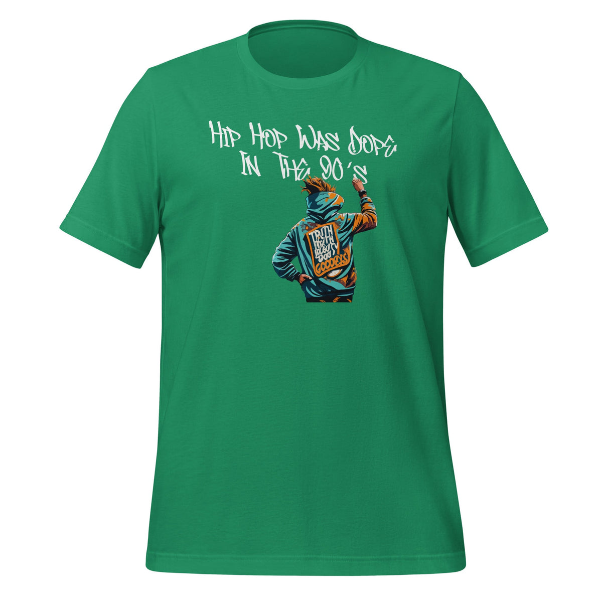 HIP HOP WAS DOPE IN THE 90s Graffiti Retro Rap Music Unisex product image 5