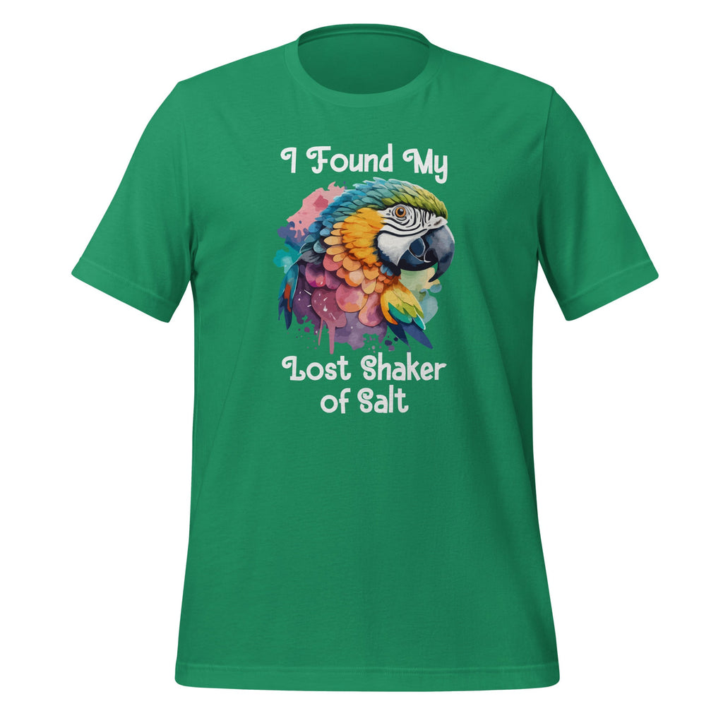 Found My Lost Shaker Salt Fun Parrot Head Art Unisex T-Shirt product image 5
