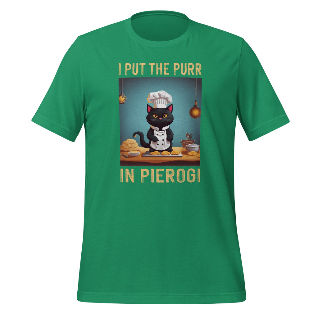 I Put The Purr In Pierogi Cat Polish Food Animal Lover product image 5