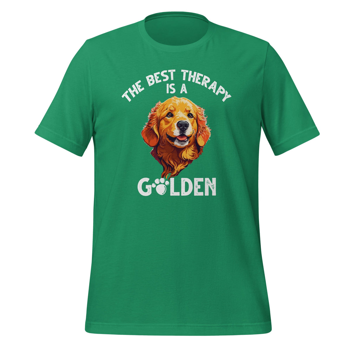 The Best Therapy Is A Golden Retriever Dog Lovers Unisex product image 5