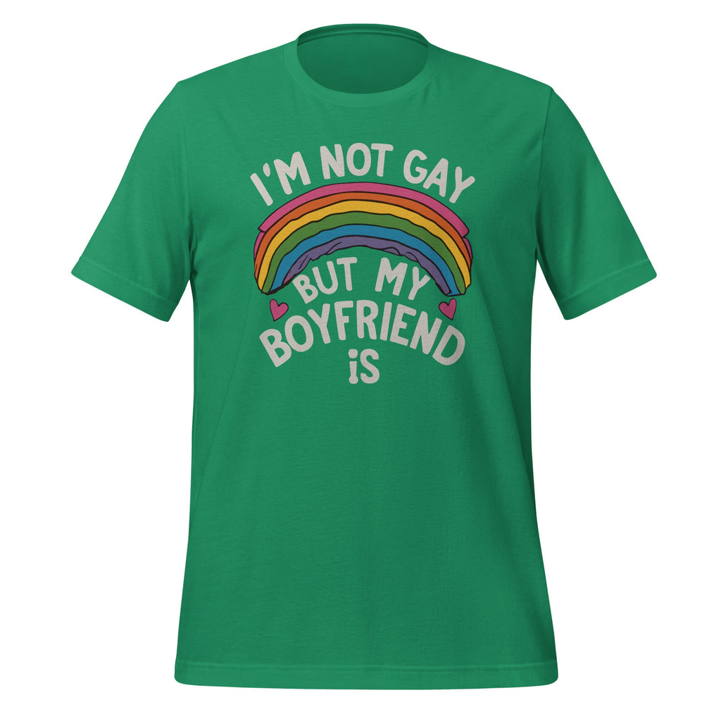 I'm Not Gay But My Boyfriend Is Funny Pride Couple Unisex product image 5