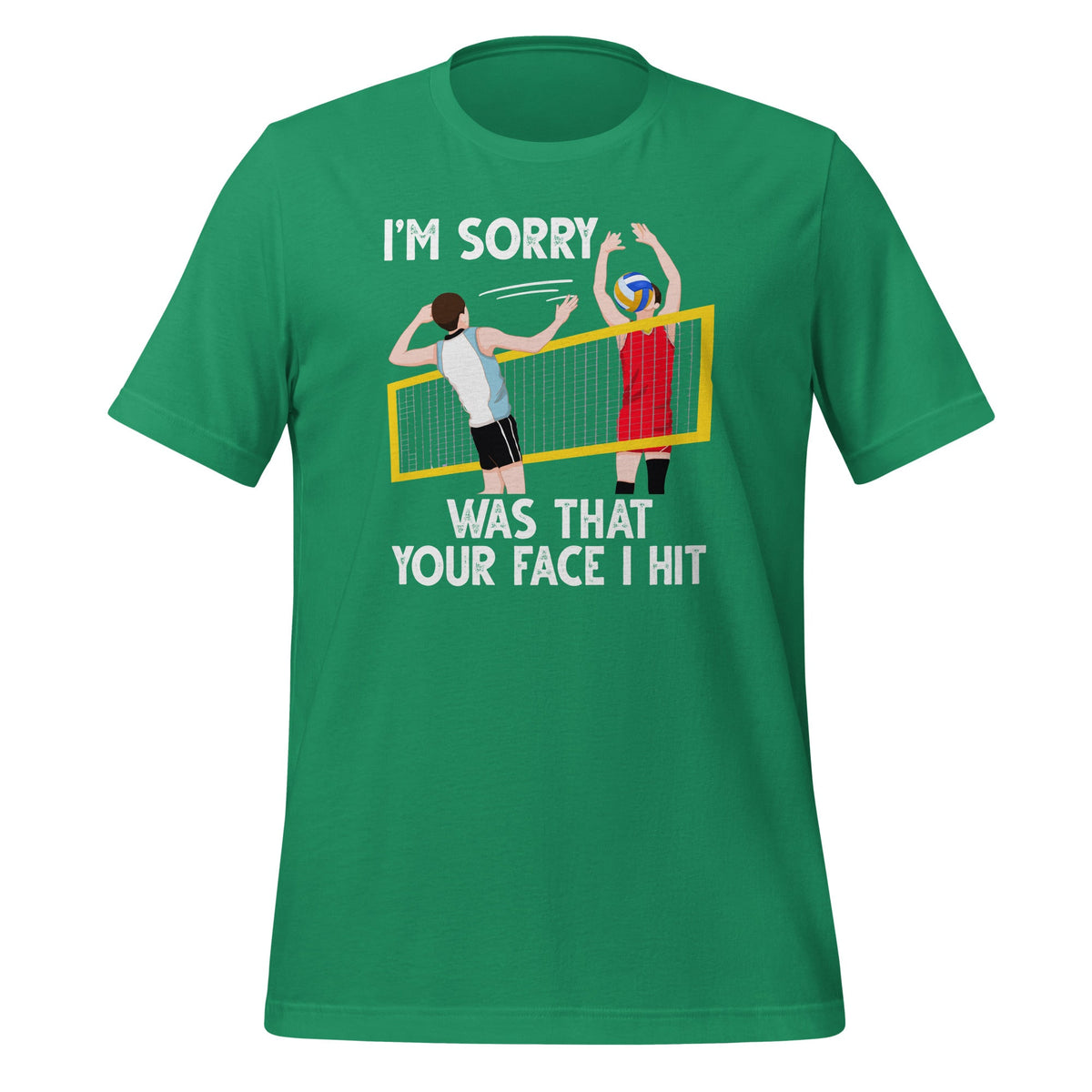 Im Sorry Was That Your Face I Hit Funny Volleyball Sports product image 5