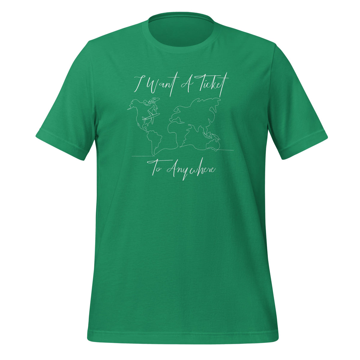 I Want A Ticket To Anywhere Funny Family Vacation Unisex product image 5