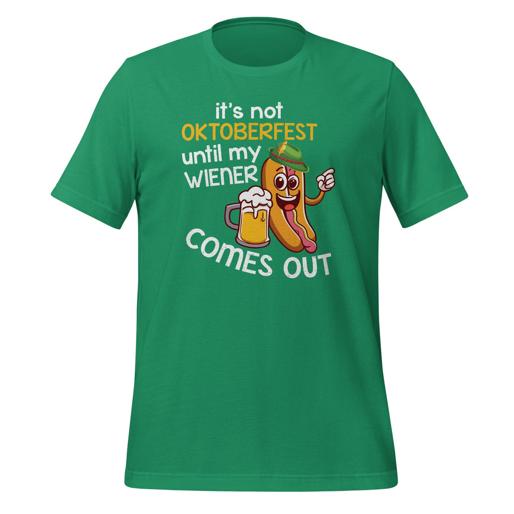 It's Not Oktoberfest Until My Wiener Comes Out Funny Unisex product image 5