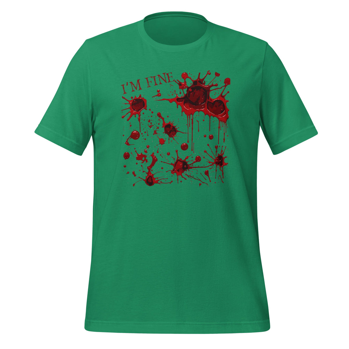 I'm Fine Bloody Hand Bloodstained Blood Splatter Halloween product image 5