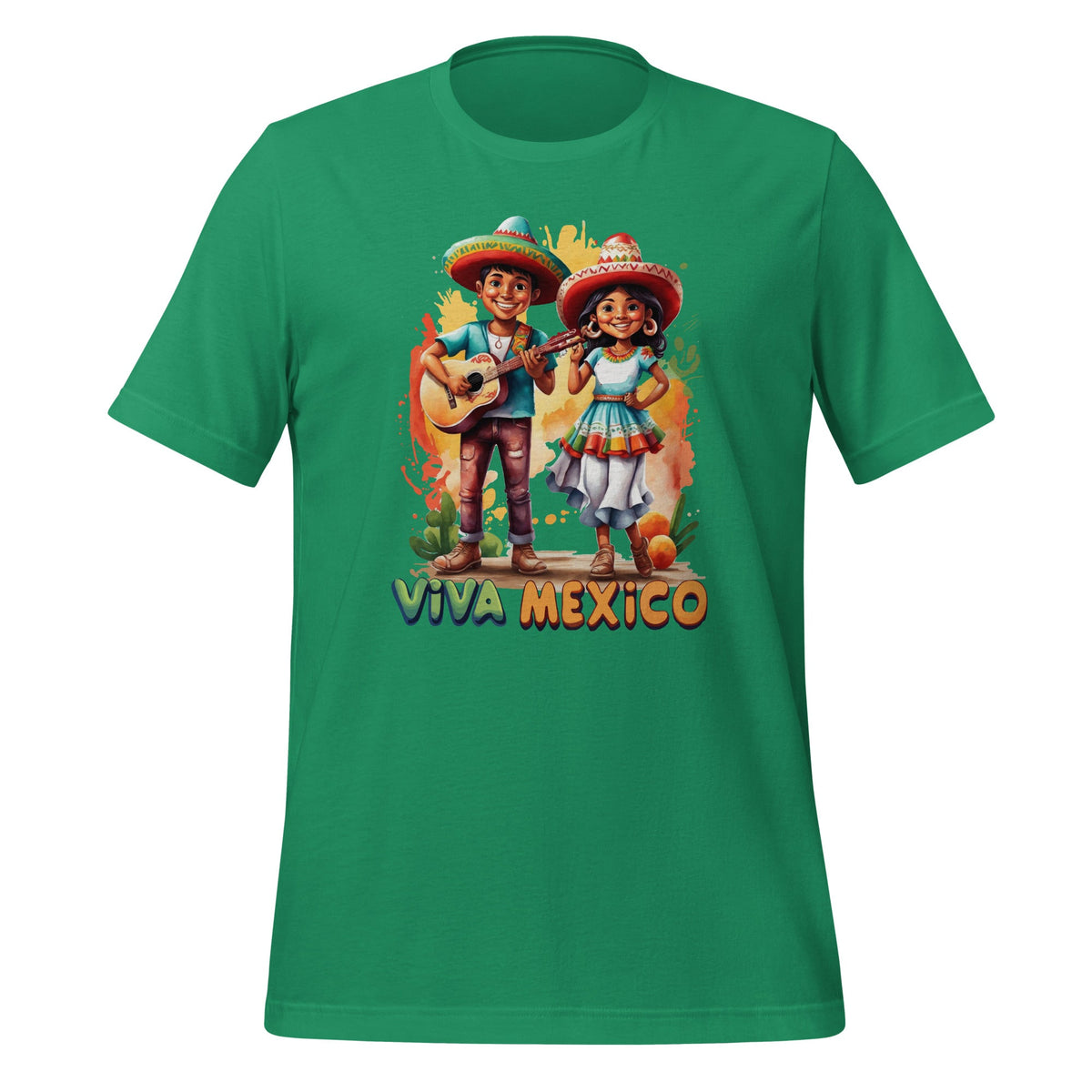 Viva Mexico Boy Girl Maracas Guitar Mexican Independence product image 5