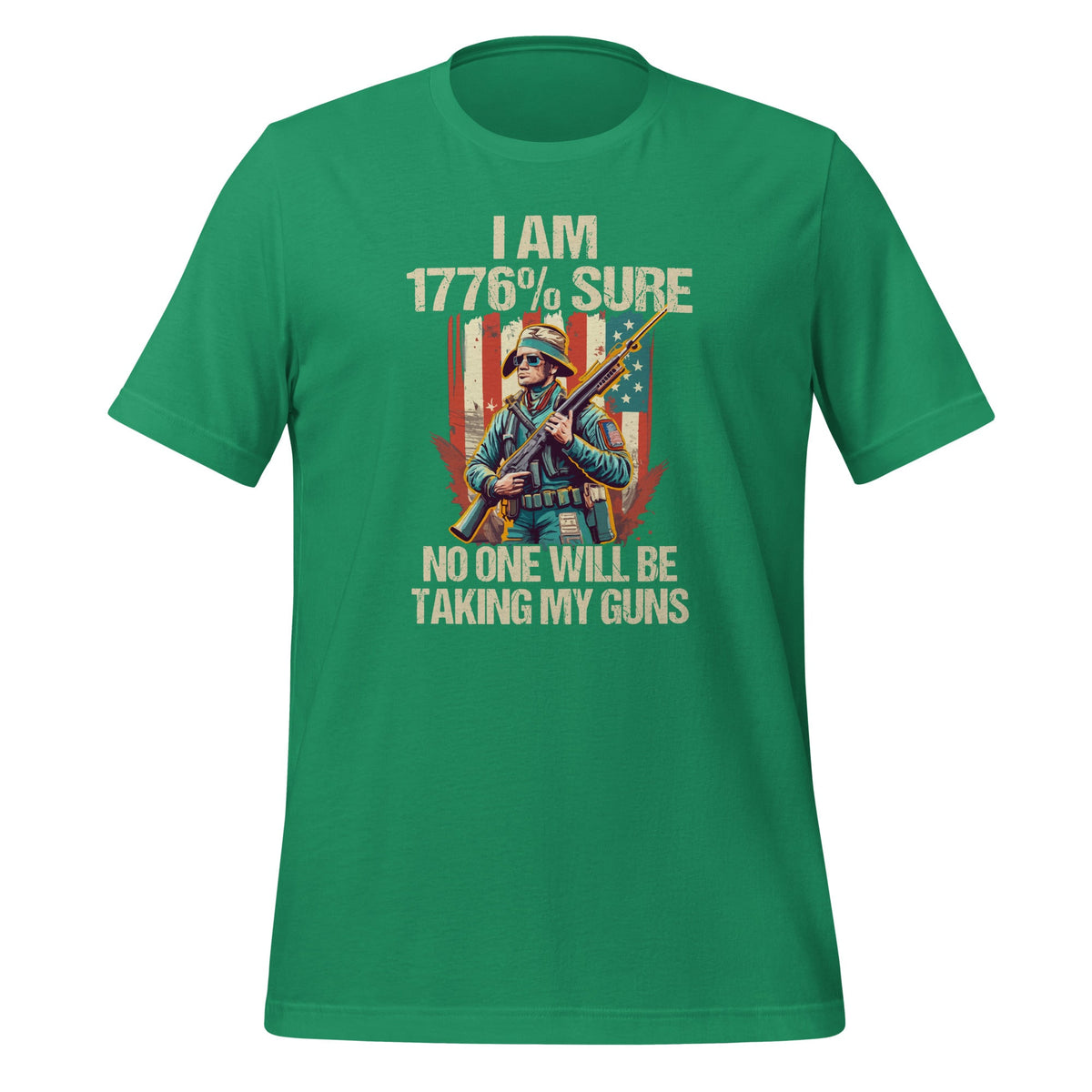I Am 1776 Sure No One Will Be Taking My Guns American Flag product image 5