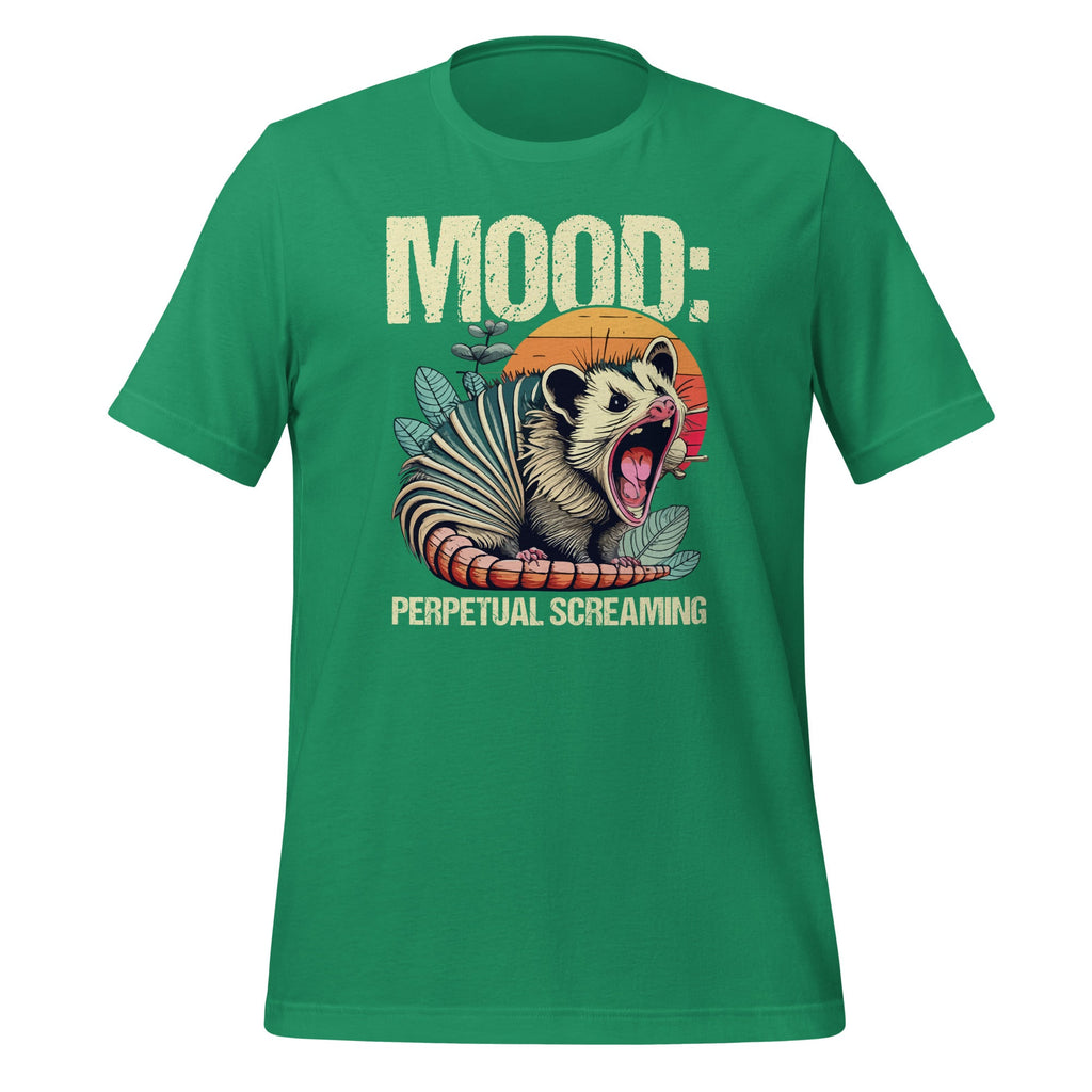 Funny Opossum Mood Perpetual Screaming Possum Panic Unisex product image 5