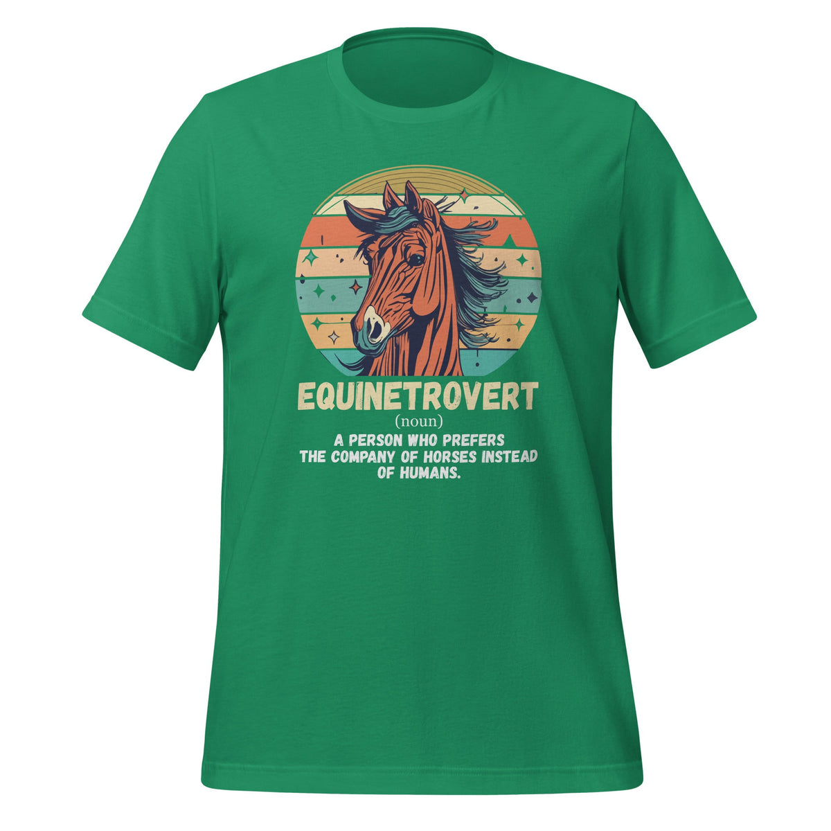 Equinetrovert Person Who Prefers Company of Horses product image 5