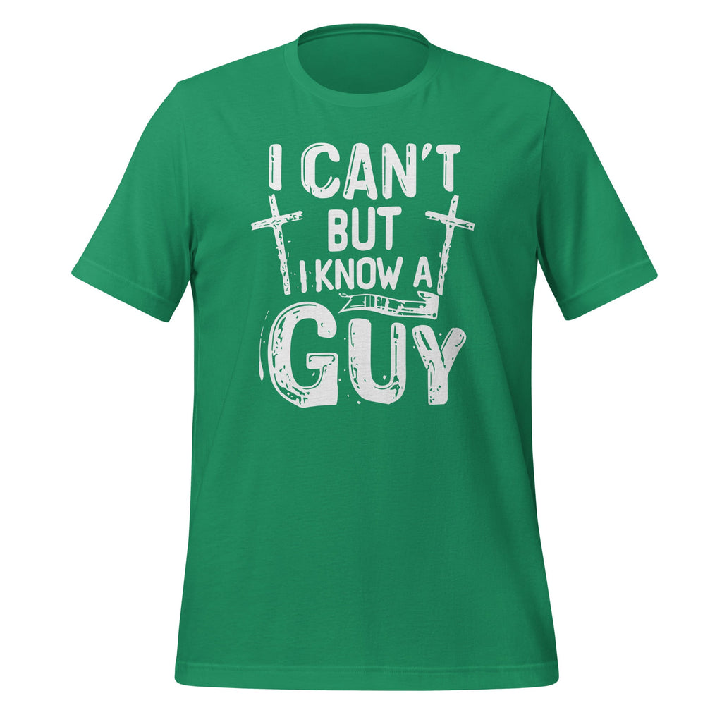 I Can't But I Know A Christian Guy Funny Jesus Cross Unisex product image 5