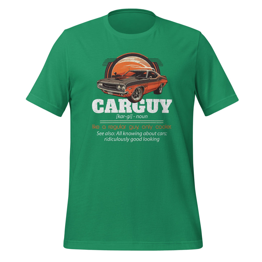 CarGuy Definition Car Funny Guy Muscle Unisex T-Shirt product image 6