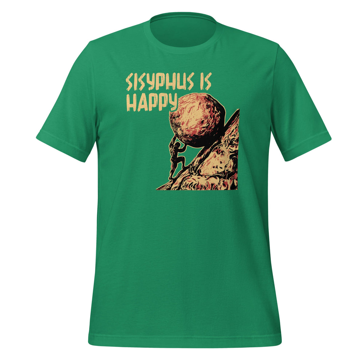Sisyphus Is Happy Funny Greek Myth Meme Philosophy product image 6