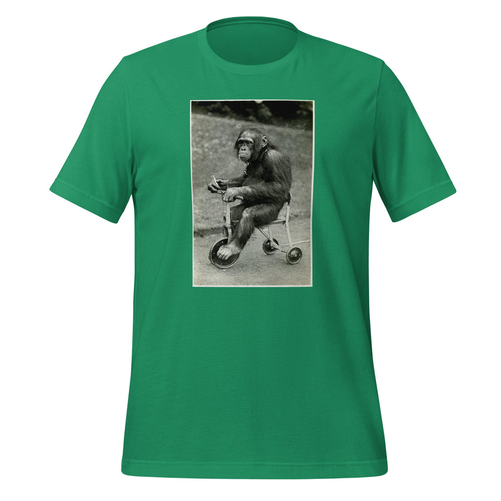 Vintage Chimpanzee Monkey Riding Tricycle Chimp Funny product image 5