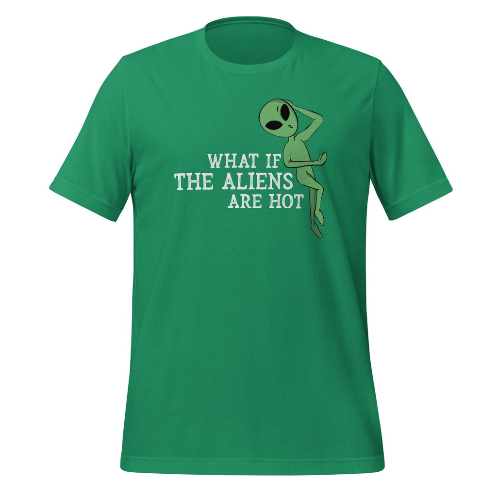 What If The Aliens Are Hot Funny Saying Sarcastic Humor product image 6