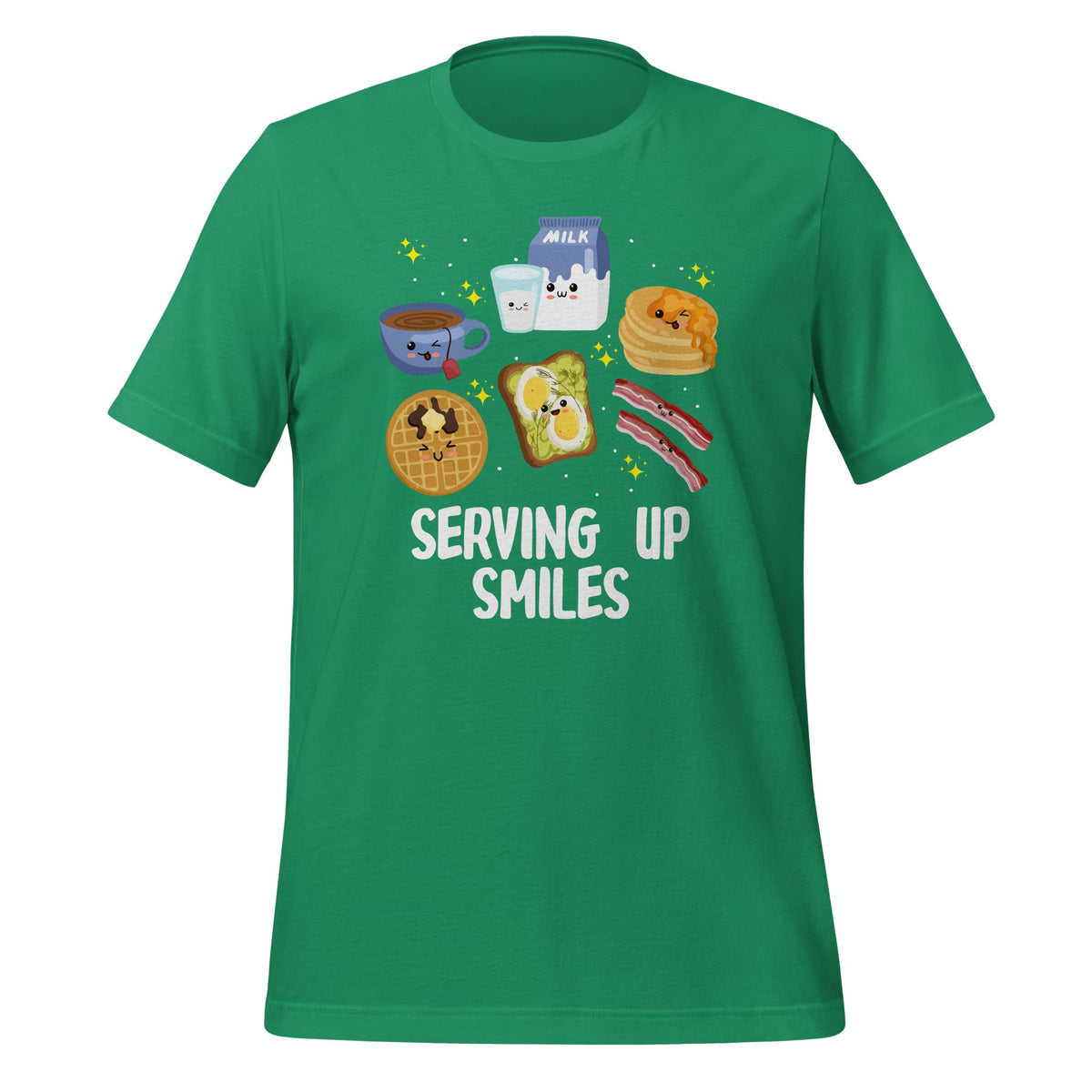 Serving Up Smiles Lunch Lady Unisex T-Shirt product image 5
